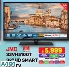 JVC 32VH5100T 32 İNÇ HD SMART LED TV AKILLI TELEVİZYON
